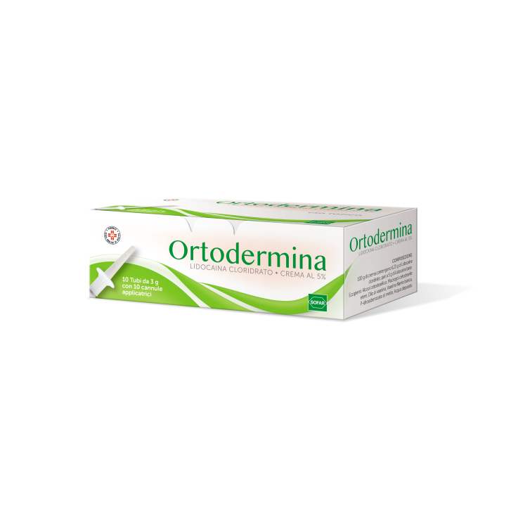 ORTODERMINA*crema derm 10 tubi 3 g 5%