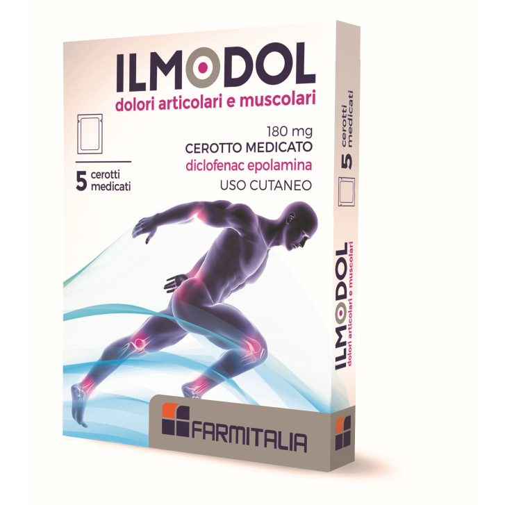 ILMODOL DOLORI ARTICOLARI E MUSCOLARI*5 cerotti medicati 180mg