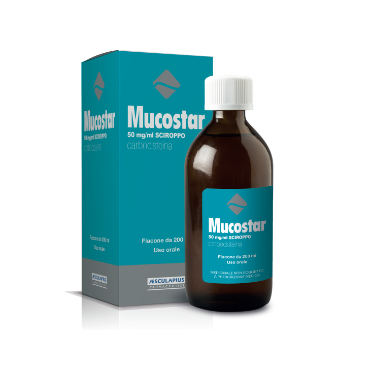 MUCOSTAR*SCIR. 200 ML 5%