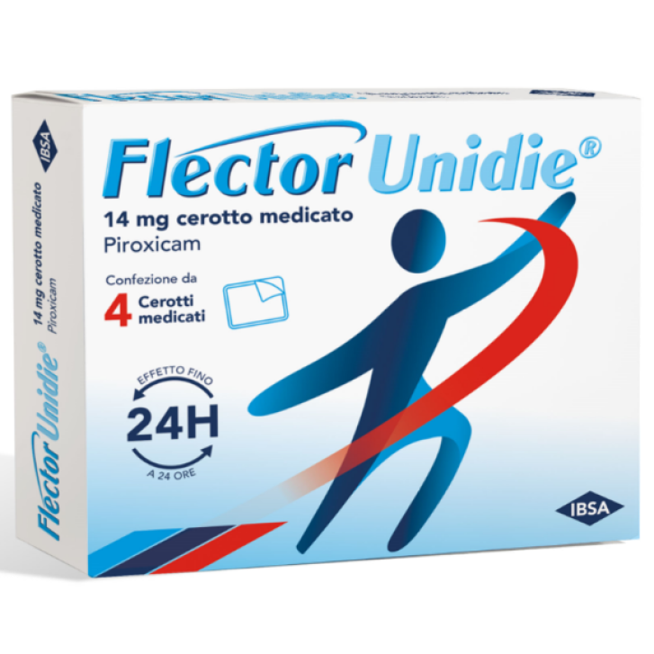 FLECTOR UNIDIE*4 cerotti medicati 14 mg