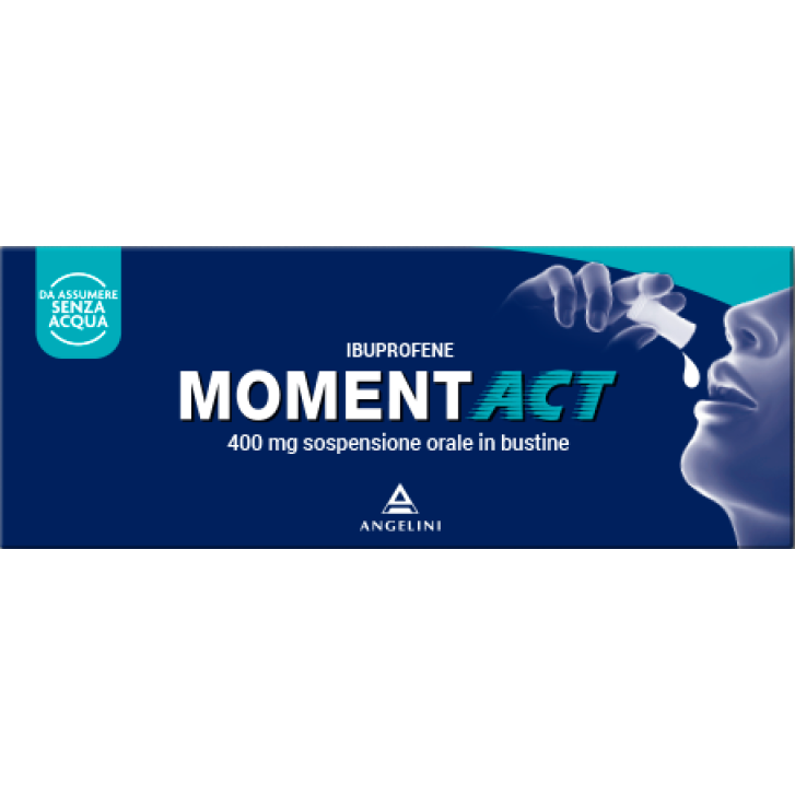 MOMENTACT orale sospensione 8 bustine 400 mg