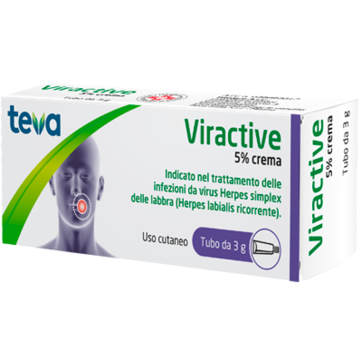 VIRACTIVE*crema derm 3 g 5%