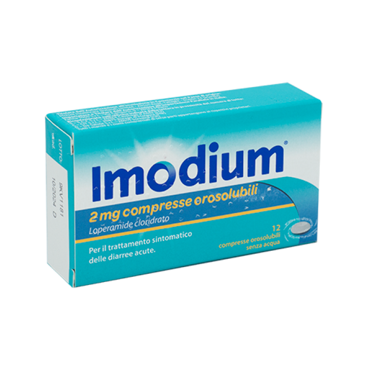 IMODIUM*12CPR OROSOL 2MG