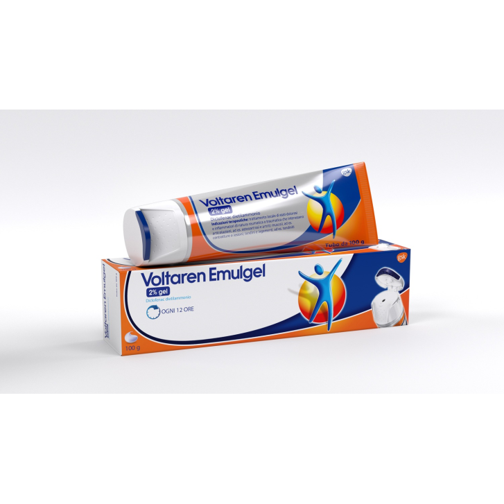 VOLTAREN EMULGEL*gel derm 100 g 2% additivo antibloccaggio masterbatch