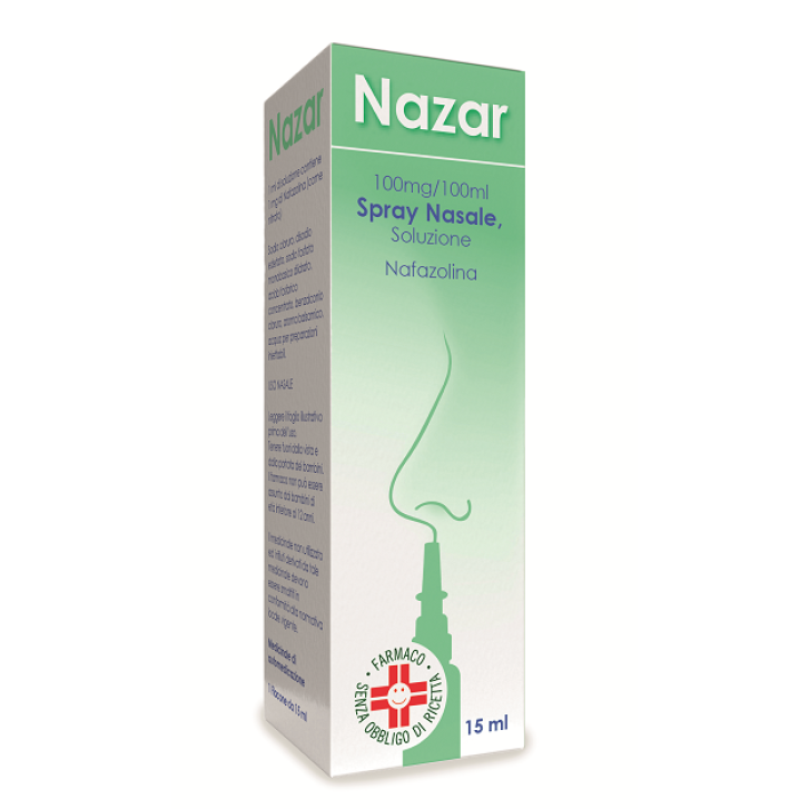 NAZAR*spray nasale 15 ml 100 mg/100 ml