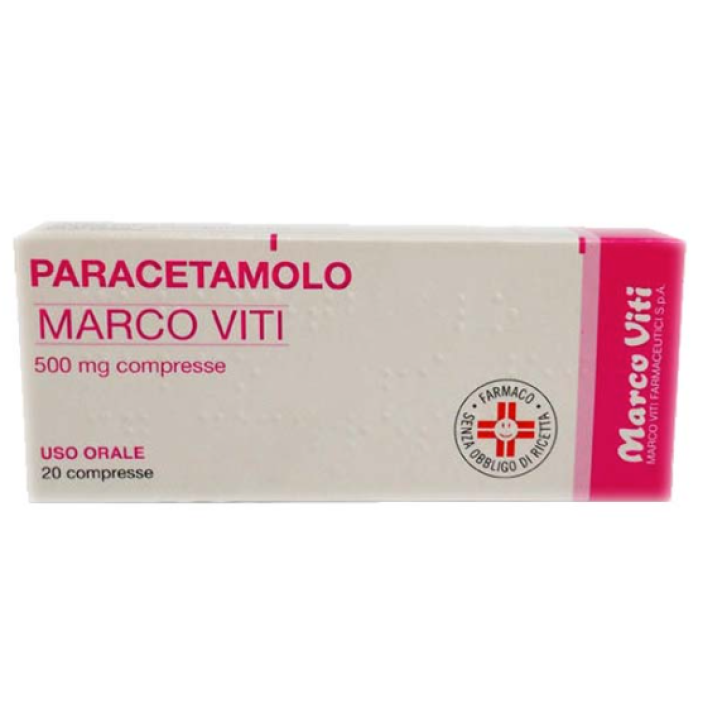 PARACETAMOLO MV*20CPR 500MG