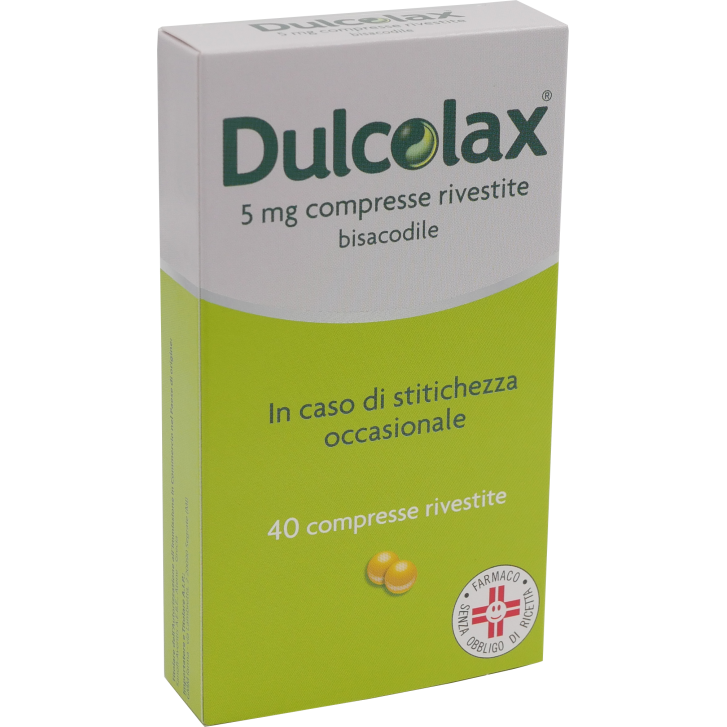 DULCOLAX*40 cpr riv 5 mg