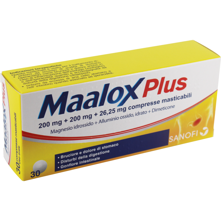 MAALOX PLUS*30CPR MAST GMM