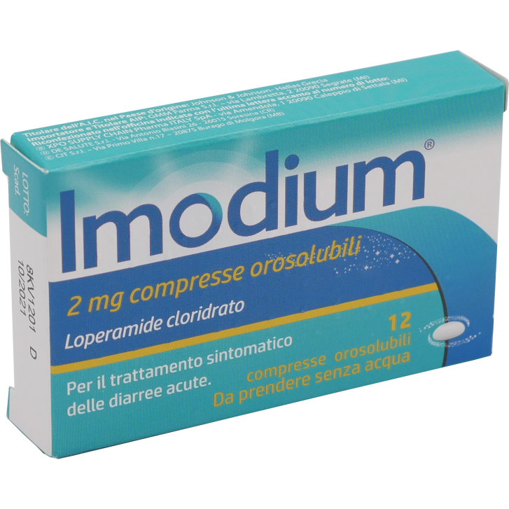 IMODIUM*12 cpr orosolub 2 mg