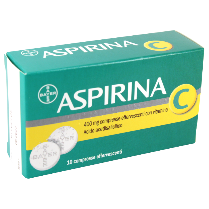 ASPIRINA*10 cpr eff 400 mg + 240 mg con vitamina C