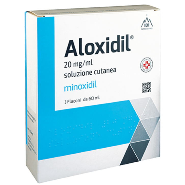 ALOXIDIL*soluz cutanea 3 flaconi 60 ml 20 mg/ml