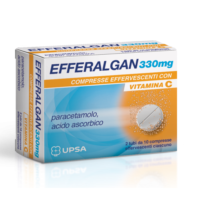 EFFERALGAN*20 cpr eff 330 mg + 200 mg