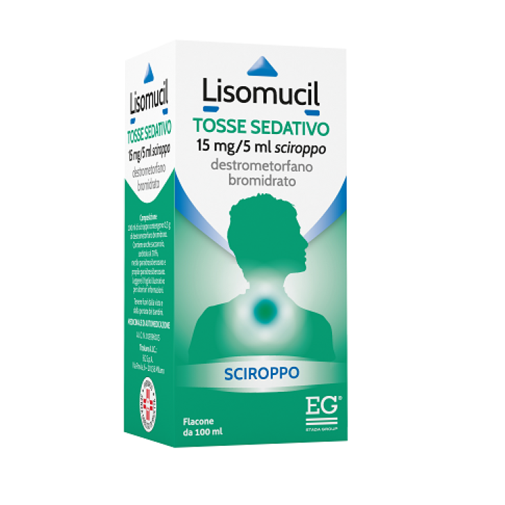 LISOMUCIL TOSSE SEDATIVO*sciroppo 100 ml 0,3%