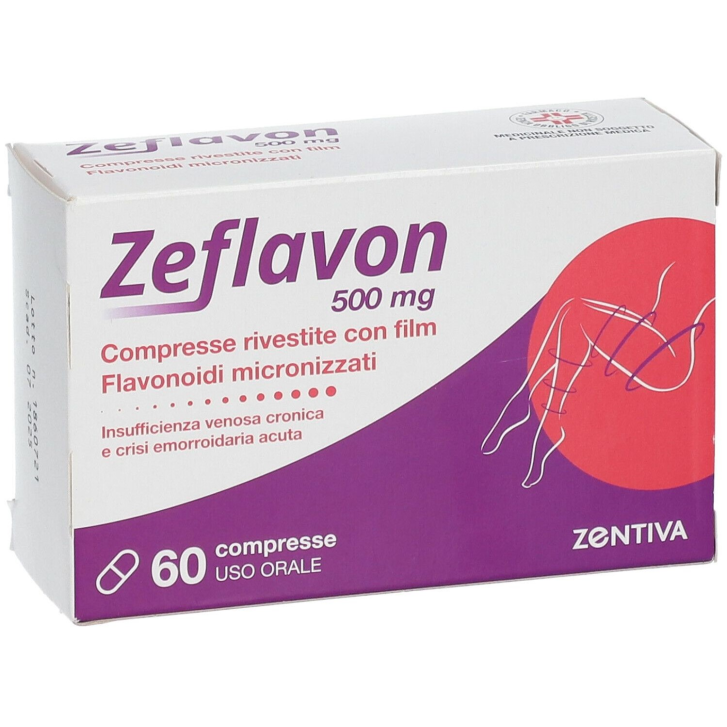 ZEFLAVON*60 cpr riv 500 mg