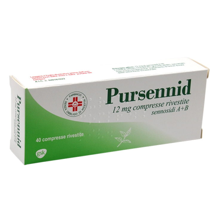 PURSENNID*40 cpr riv 12 mg