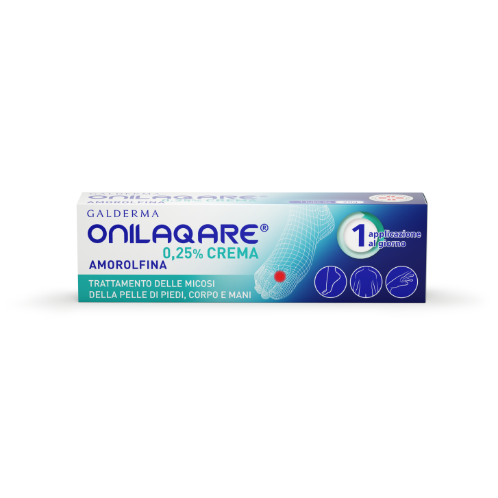 ONILAQARE*crema derm 20 g 0,25%