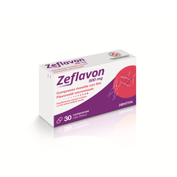 ZEFLAVON*30 cpr riv 500 mg