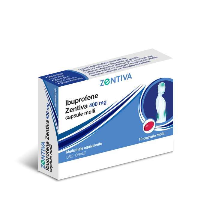 IBUPROFENE ZENT*10CPS 400MG