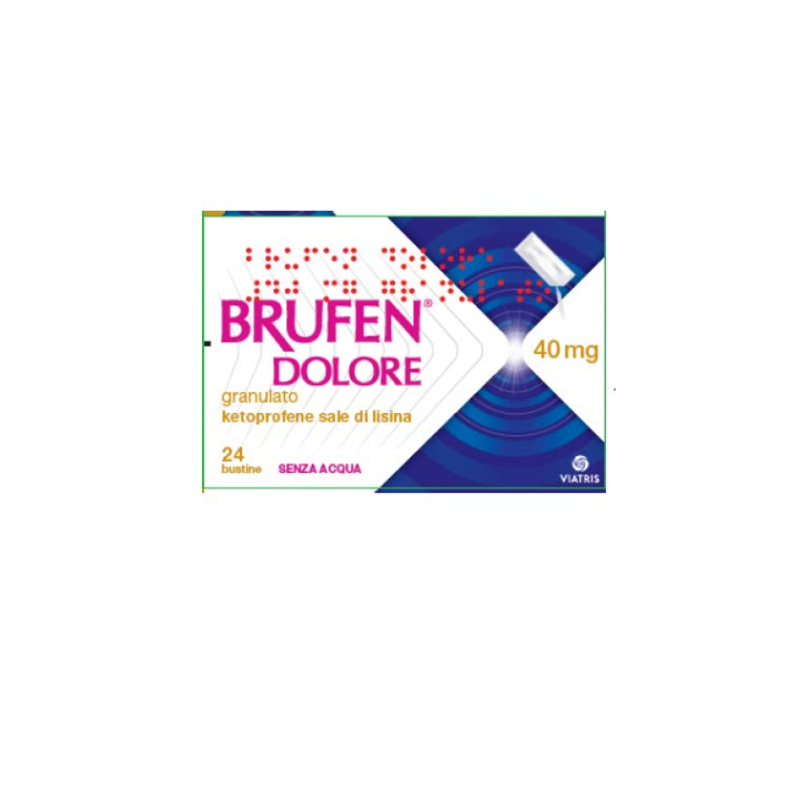 BRUFEN DOLORE orale granulare 24 bustine 40 mg