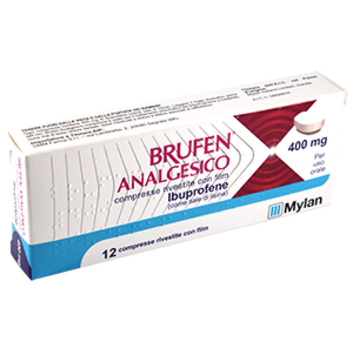 BRUFEN ANALGESICO*12 compresse RIV 400MG GMM