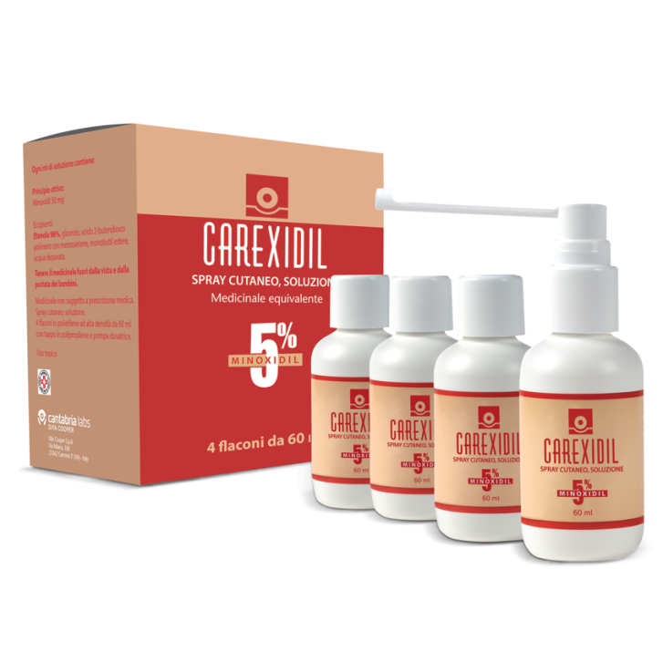 CAREXIDIL*4FL SOLUZ CUT 60ML5%