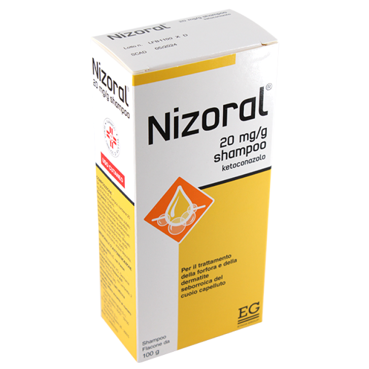 NIZORAL*shampoo 100 g 20 mg/g