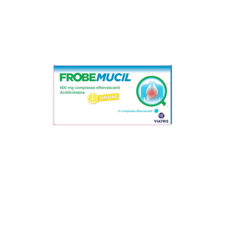 FROBEMUCIL*10CPR EFF 600MG