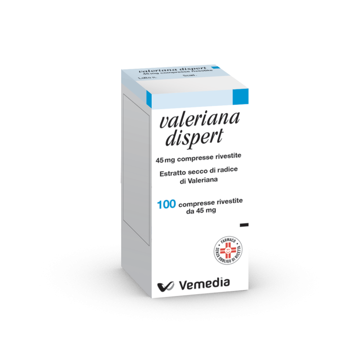 VALERIANA DISPERT*100 cpr riv 45 mg