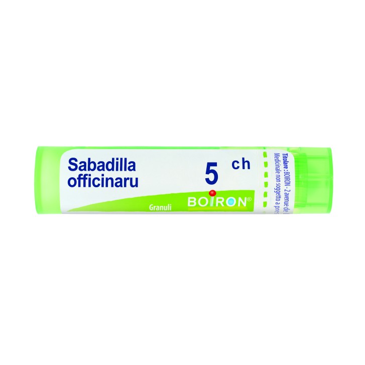 SABADILLA OFFICINARUM*5CH 80GR